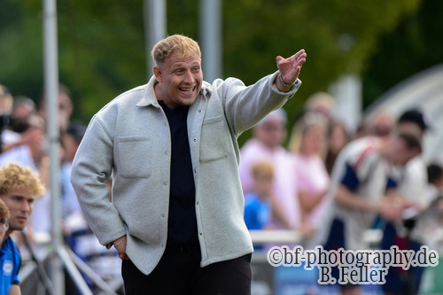Bj&ouml;rn Rempe (Trainer RSV), RSV Eintracht 1949 - FC Bayern M&uuml;nchen, A-Junioren DFB Pokal, 1. Runde, Saison 26/27, Fussball, 02.08.2026, Stahnsdorf, Foto: Benjamin Feller