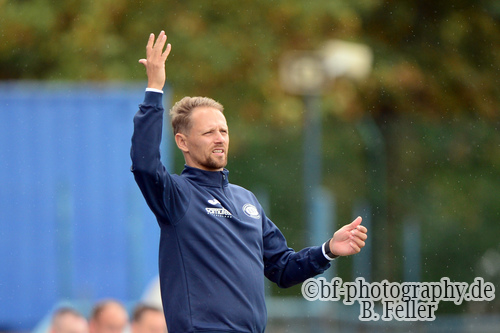 Thomas Franke (Trainer RSV), Ludwigsfelder FC - RSV Eintracht 1949, Landespokal 2, Runde, Saison 26/27, Fussball, 05.09.2026, Ludwigsfelde, Foto: Benjamin Feller