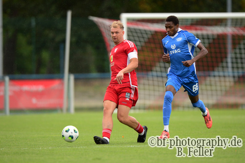 Brian Blisse (Ludwigsfelde), Ludwigsfelder FC - RSV Eintracht 1949, Landespokal 2, Runde, Saison 26/27, Fussball, 05.09.2026, Ludwigsfelde, Foto: Benjamin Feller