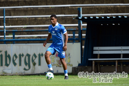 Joshua Lucky Uwakhonye (RSV), Ludwigsfelder FC - RSV Eintracht 1949, Landespokal 2, Runde, Saison 26/27, Fussball, 05.09.2026, Ludwigsfelde, Foto: Benjamin Feller