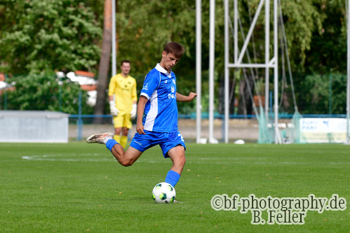Dmytro Chornenkyi (RSV), Ludwigsfelder FC - RSV Eintracht 1949, Landespokal 2, Runde, Saison 26/27, Fussball, 05.09.2026, Ludwigsfelde, Foto: Benjamin Feller