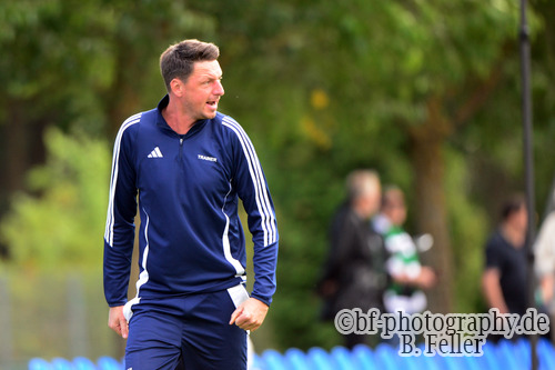 Kay Bornemann (Trainer Trebbin), VfB Trebbin - SV Falkensee Finkenkrug, Landespokal 2, Runde, Saison 26/27, Fussball, 05.09.2026, Trebbin, Foto: Benjamin Feller