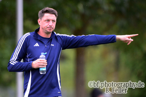 Kay Bornemann (Trainer Trebbin), VfB Trebbin - SV Falkensee Finkenkrug, Landespokal 2, Runde, Saison 26/27, Fussball, 05.09.2026, Trebbin, Foto: Benjamin Feller