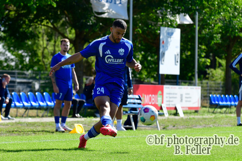 Farouk Ben Mustapha (Trebbin), VfB Trebbin - SV Falkensee Finkenkrug, Landespokal 2, Runde, Saison 26/27, Fussball, 05.09.2026, Trebbin, Foto: Benjamin Feller
