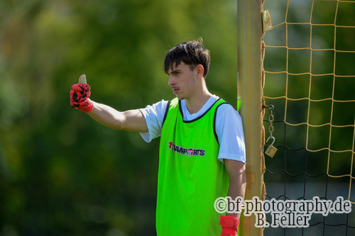 Jonas Alexander Wegner (Hennigsdorf), Fortuna Babelsberg - FC 98 Hennigsdorf, Landesliga, 2. Spieltag, Saison 26/27, Fussball, 12.09.2026, Potsdam, Foto: Benjamin Feller