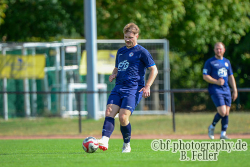 Finn Hieronymi (Hennigsdorf), Fortuna Babelsberg - FC 98 Hennigsdorf, Landesliga, 2. Spieltag, Saison 26/27, Fussball, 12.09.2026, Potsdam, Foto: Benjamin Feller