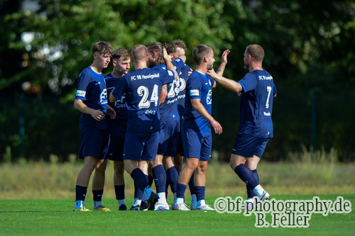 Jubel Hennigsdorf, Fortuna Babelsberg - FC 98 Hennigsdorf, Landesliga, 2. Spieltag, Saison 26/27, Fussball, 12.09.2026, Potsdam, Foto: Benjamin Feller