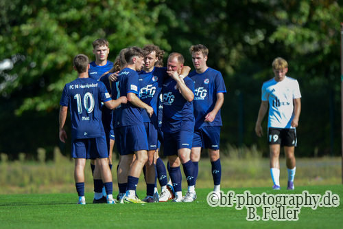 Jubel Hennigsdorf, Fortuna Babelsberg - FC 98 Hennigsdorf, Landesliga, 2. Spieltag, Saison 26/27, Fussball, 12.09.2026, Potsdam, Foto: Benjamin Feller