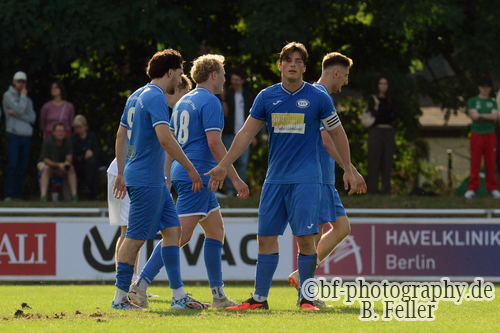 Jubel RSV, RSV Eintracht 1949 U23 - SV Ruhlsdorf, Kreisoberliga, 3. Spieltag, Saison 26/27, Fussball, 13.09.2026, Stahnsdorf, Foto: Benjamin Feller