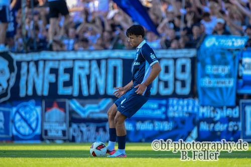 Marko Perovic (Babelsberg), SV Babelsberg 03 - RSV Eintracht 1949, Regionalliga Nordost, 5. Spieltag, Saison 26/27, Fussball, 14.08.2026, Potsdam, Foto: Benjamin Feller