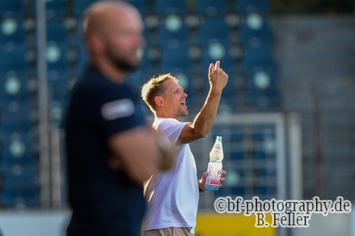 Thomas Franke (Trainer RSV), SV Babelsberg 03 - RSV Eintracht 1949, Regionalliga Nordost, 5. Spieltag, Saison 26/27, Fussball, 14.08.2026, Potsdam, Foto: Benjamin Feller