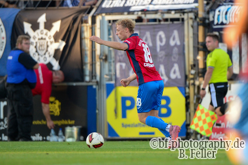Oscar Capoano (RSV), SV Babelsberg 03 - RSV Eintracht 1949, Regionalliga Nordost, 5. Spieltag, Saison 26/27, Fussball, 14.08.2026, Potsdam, Foto: Benjamin Feller Oscar Capoano (RSV), SV Babelsberg 03 - RSV Eintracht 1949, Regionalliga Nordost, 5. Spieltag, Saison 26/27, Fussball, 14.08.2026, Potsdam, Foto: Benjamin Feller