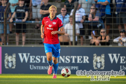 Jules Hasenberg (RSV), SV Babelsberg 03 - RSV Eintracht 1949, Regionalliga Nordost, 5. Spieltag, Saison 26/27, Fussball, 14.08.2026, Potsdam, Foto: Benjamin Feller