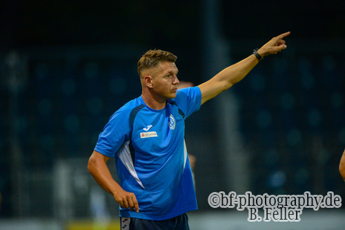 Daniel Frahn (Co-Trainer Babelsberg), Babelsberg 03 - RSV Eintracht 1949, Regionalliga Nordost, 5. Spieltag, Saison 26/27, Fussball, 14.08.2026, Potsdam, Foto: Benjamin Feller
