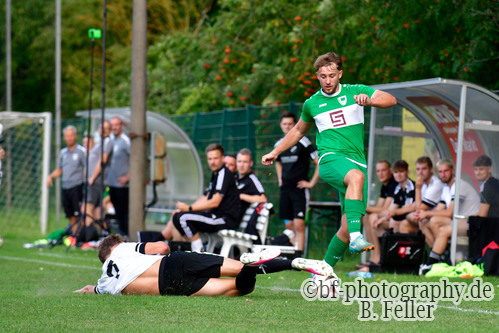 Thore Traupe (l. Geltow), Bennet Kluge (r. Dallgow), SG Geltow - SV Dallgow 47, 1. Spieltag, Kreisoberliga Havelland, Saison 26/27, Fussball, 29.08.2026, Geltow, Foto: Benjamin Feller