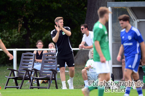 Norman Ray Sauer (Trainer Golm), SG Gruen Weiss Golm - SG Saarmund, 1. Spieltag, Landesklasse West, Saison 26/27, Fussball, 29.08.2026, Golm, Foto: Benjamin Feller