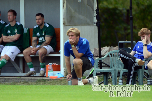 Christoph Maier (Trainer Saarmund), SG Gruen Weiss Golm - SG Saarmund, 1. Spieltag, Landesklasse West, Saison 26/27, Fussball, 29.08.2026, Golm, Foto: Benjamin Feller