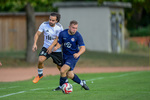 Carlos Isaac Eugui Mora (l. Fortuna), Kasper D&ouml;ring (r. Hennigsdorf), Fortuna Babelsberg - FC 98 Hennigsdorf, Landesliga, 2. Spieltag, Saison 26/27, Fussball, 12.09.2026, Potsdam, Foto: Benjamin Feller