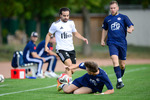 Carlos Isaac Eugui Mora (l. Fortuna), Moritz Elias Kambach (r. Hennigsdorf), Fortuna Babelsberg - FC 98 Hennigsdorf, Landesliga, 2. Spieltag, Saison 26/27, Fussball, 12.09.2026, Potsdam, Foto: Benjamin Feller