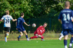 Luca M&uuml;ller (l. Hennigsdorf), Paul B&auml;uerle (r. Fortuna), Fortuna Babelsberg - FC 98 Hennigsdorf, Landesliga, 2. Spieltag, Saison 26/27, Fussball, 12.09.2026, Potsdam, Foto: Benjamin Feller