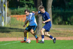 Carlos Isaac Eugui Mora (l. Fortuna), Tobias K&uuml;hne (r. Hennigsdorf), Fortuna Babelsberg - FC 98 Hennigsdorf, Landesliga, 2. Spieltag, Saison 26/27, Fussball, 12.09.2026, Potsdam, Foto: Benjamin Feller