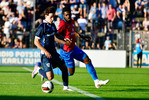 Amadeus Ebel (l. Babelsberg), Nathanael Kukanda (r. RSV), SV Babelsberg 03 - RSV Eintracht 1949, Regionalliga Nordost, 5. Spieltag, Saison 26/27, Fussball, 14.08.2026, Potsdam, Foto: Benjamin Feller