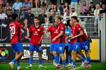 Jubel RSV, SV Babelsberg 03 - RSV Eintracht 1949, Regionalliga Nordost, 5. Spieltag, Saison 26/27, Fussball, 14.08.2026, Potsdam, Foto: Benjamin Feller