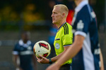 Jens Klemm (Schiedsrichter), Babelsberg 03 - RSV Eintracht 1949, Regionalliga Nordost, 5. Spieltag, Saison 26/27, Fussball, 14.08.2026, Potsdam, Foto: Benjamin Feller