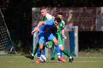 Lukas Gro&szlig;e (l. Werder), Endi Jupolli (r. RSV), RSV Eintracht U23 - Werderaner FC Vitoria II, Kreisoberliga, 3. Spieltag, Saison 25/26, Fussball, 14.09.2025, Stahnsdorf, Foto: Benjamin Feller