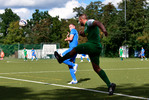Maximilian Alexander J&auml;ger (l. RSV), Philipp B&ouml;hm (r. Werder),  RSV Eintracht U23 - Werderaner FC Vitoria II, Kreisoberliga, 3. Spieltag, Saison 25/26, Fussball, 14.09.2025, Stahnsdorf, Foto: Benjamin Feller