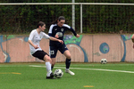 Malena Wiechers (l. 74), Elisabeth Postier (r. 03), FSV Babelsberg 74 - SV Babelsberg 03, Frauen Landesliga, 13. Spieltag, Saison 25/26, 19.04.2026, Fussball, Potsdam, Foto: Benjamin Feller