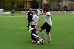 Blanca Zacher (l. 03), Lena Cammradt (r. 74), FSV Babelsberg 74 - SV Babelsberg 03, Frauen Landesliga, 13. Spieltag, Saison 25/26, 19.04.2026, Fussball, Potsdam, Foto: Benjamin Feller