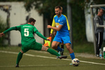 Nils Steinsd&ouml;rfer (l. 74), Marvin Ludwig Bachmann (r. RSV), RSV Eintracht 1949 U23 - FSV Babelsberg 74 II, Kreisoberliga, 1. Spieltag, Saison 25/26, Fussball, 23.08.2025, Stahnsdorf, Foto: Benjamin Feller