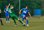 Lasse Tom Kybelka (l. 74), Corvin Michalak (r. RSV), RSV Eintracht 1949 U23 - FSV Babelsberg 74 II, Kreisoberliga, 1. Spieltag, Saison 25/26, Fussball, 23.08.2025, Stahnsdorf, Foto: Benjamin Feller