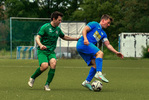 Dorian Kanitz (l. 74), Corvin Michalak (r. RSV), RSV Eintracht 1949 U23 - FSV Babelsberg 74 II, Kreisoberliga, 1. Spieltag, Saison 25/26, Fussball, 23.08.2025, Stahnsdorf, Foto: Benjamin Feller