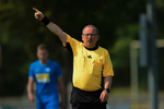 Ronny Straach (Schiedsrichter), RSV Eintracht 1949 U23 - FSV Babelsberg 74 II, Kreisoberliga, 1. Spieltag, Saison 25/26, Fussball, 23.08.2025, Stahnsdorf, Foto: Benjamin Feller