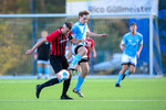 Dennis Bernhardt (l. Friesack), Emil B&uuml;rger (r. Teltow), United Teltow FC - SG Eintracht Friesack,  Kreisoberliga, 9. Spieltag, Fussball, 25.10.2026, Kleinmachnow, Foto: Benjamin Feller