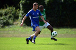 Emilio Wanke (l. Saarmund), Lee Tinashe Marume (r. Golm), SG Gruen Weiss Golm - SG Saarmund, 1. Spieltag, Landesklasse West, Saison 26/27, Fussball, 29.08.2026, Golm, Foto: Benjamin Feller