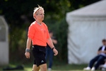 Tobias Schr&ouml;der (Schiesdrichter), SG Gruen Weiss Golm - SG Saarmund, 1. Spieltag, Landesklasse West, Saison 26/27, Fussball, 29.08.2026, Golm, Foto: Benjamin Feller