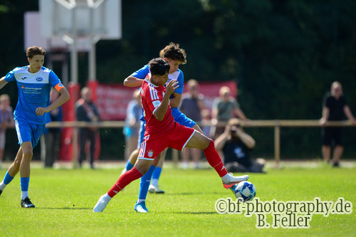 RSV Eintracht 1949 - FC Bayern M&uuml;nchen, A-Junioren DFB Pokal, 1. Runde, Saison 26/27, Fussball, 02.08.2026, Stahnsdorf, Foto: Benjamin Feller