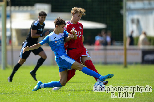 RSV Eintracht 1949 - FC Bayern München, A-Junioren DFB Pokal, 1. Runde, Saison 26/27, Fussball, 02.08.2026, Stahnsdorf, Foto: Benjamin Feller RSV Eintracht 1949 - FC Bayern München, A-Junioren DFB Pokal, 1. Runde, Saison 26/27, Fussball, 02.08.2026, Stahnsdorf, Foto: Benjamin Feller