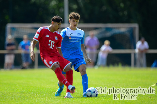 RSV Eintracht 1949 - FC Bayern München, A-Junioren DFB Pokal, 1. Runde, Saison 26/27, Fussball, 02.08.2026, Stahnsdorf, Foto: Benjamin Feller RSV Eintracht 1949 - FC Bayern München, A-Junioren DFB Pokal, 1. Runde, Saison 26/27, Fussball, 02.08.2026, Stahnsdorf, Foto: Benjamin Feller