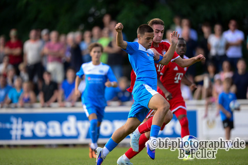 RSV Eintracht 1949 - FC Bayern M&uuml;nchen, A-Junioren DFB Pokal, 1. Runde, Saison 26/27, Fussball, 02.08.2026, Stahnsdorf, Foto: Benjamin Feller