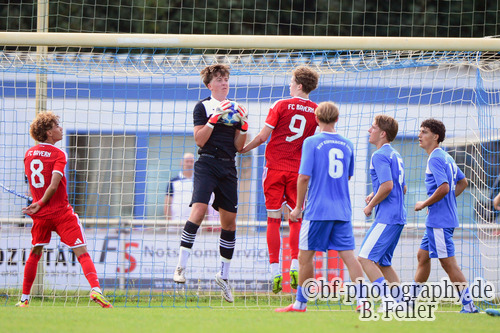 Luca, Nagel (RSV), RSV Eintracht 1949 - FC Bayern M&uuml;nchen, A-Junioren DFB Pokal, 1. Runde, Saison 26/27, Fussball, 02.08.2026, Stahnsdorf, Foto: Benjamin Feller
