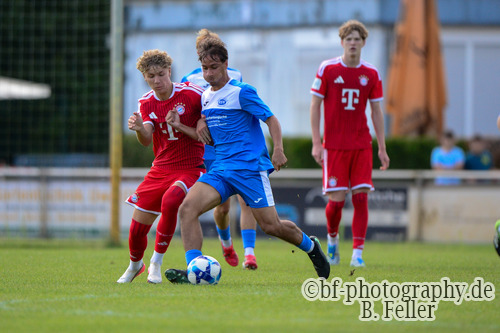 RSV Eintracht 1949 - FC Bayern München, A-Junioren DFB Pokal, 1. Runde, Saison 26/27, Fussball, 02.08.2026, Stahnsdorf, Foto: Benjamin Feller RSV Eintracht 1949 - FC Bayern München, A-Junioren DFB Pokal, 1. Runde, Saison 26/27, Fussball, 02.08.2026, Stahnsdorf, Foto: Benjamin Feller