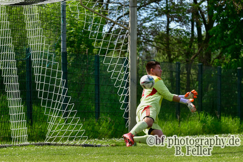 Sebastian Diehl (Geltow), kann den 11. Meter nicht halten,  SG Geltow - SV Germania Berge, Kreisoberliga, 25. Spieltag, Saison 25/26, 03.05.2026, Fussball, Geltow, Foto: Benjamin Feller