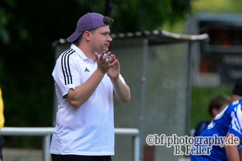 Damian Zagrodnik (Trainer Teltow), Teltower FV - SV Blau Weiss Markendorf, Landesklasse Ost, 29. Spieltag, 06.06.2026, Fussball, Teltow, Foto: Benjamin Feller