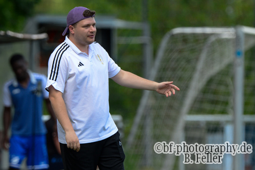 Damian Zagrodnik (Trainer Teltow), Teltower FV - SV Blau Weiss Markendorf, Landesklasse Ost, 29. Spieltag, 06.06.2026, Fussball, Teltow, Foto: Benjamin Feller