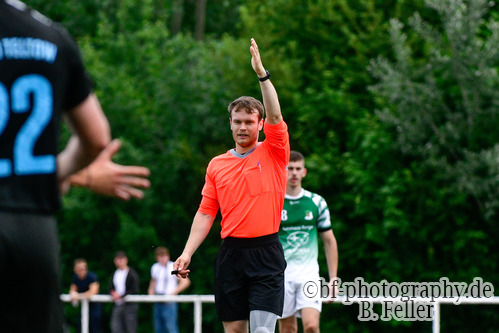 Lennart Schlegel (Schiesdrichter), United Teltow - Gr&uuml;n Wei&szlig; Golm II, Kreisliga B, 29. Spieltag, 07.06.2026, Fussball, Teltow, Foto: Benjamin Feller