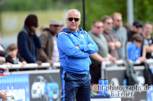 J&ouml;rg Miekley (Co-Trainer RSV), RSV Eintracht 1949 - VFC Plauen, 28. Spieltag, Oberliga S&uuml;d, Saison 25/26, Fussball, 09.05.2026, Stahnsdorf, Foto: Benjamin Feller